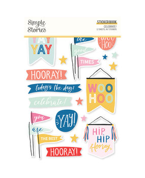 Simple Stories Celebrate! Sticker Book (17420) (DISCONTINUED)