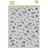 Simple Stories Celebrate! 6x8 Inch Stencil Confetti (17427) (DISCONTINUED)