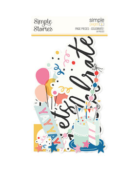 Simple Stories Celebrate! Simple Pages Page Pieces (17428) (DISCONTINUED)