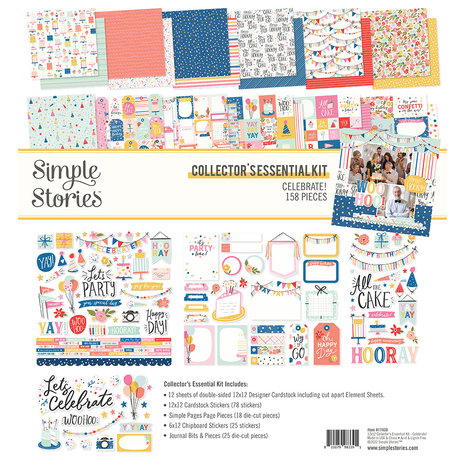 Simple Stories Celebrate! Collector's Essential Kit (17430) (DISCONTINUED) Simple Stories Celebrate! Collector's Essential Kit (17430) (DISCONTINUED)