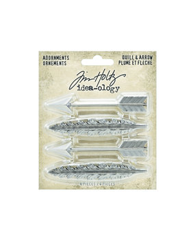 Idea-ology Tim Holtz Adornments Quill & Arrow (TH94220) (DISCONTINUED)