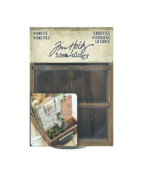 Idea-ology Tim Holtz Vignette Card File (TH94243) Idea-ology Tim Holtz Vignette Card File (TH94243)
