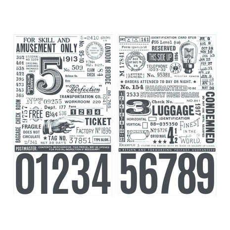 Idea-ology Tim Holtz Remnant Rubs Eccentric (TH94237) Idea-ology Tim Holtz Remnant Rubs Eccentric (TH94237)