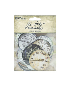Idea-ology Tim Holtz Gauge Dials (TH94225) Idea-ology Tim Holtz Gauge Dials (TH94225)
