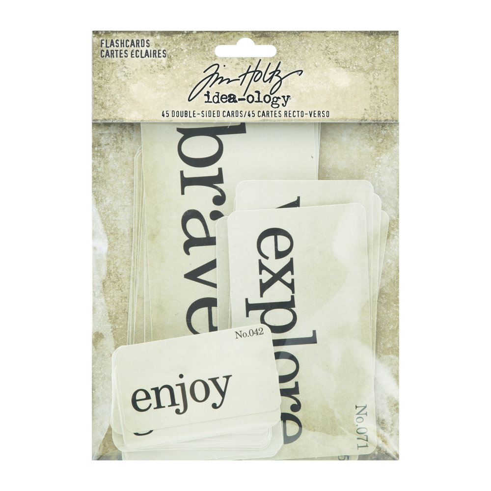 Idea-ology Tim Holtz Flashcards (TH94224)