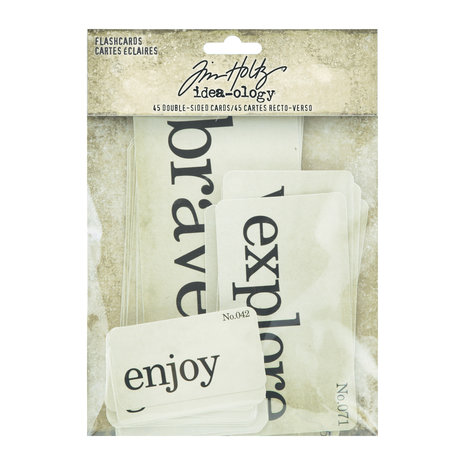 Idea-ology Tim Holtz Flashcards (TH94224)