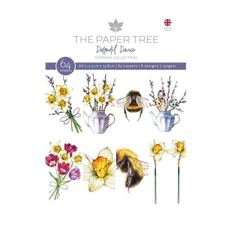 The Paper Tree Daffodil Dance A6 Toppers Collection (PTC1199) (OUTLET) The Paper Tree Daffodil Dance A6 Toppers Collection (PTC1199) (OUTLET)