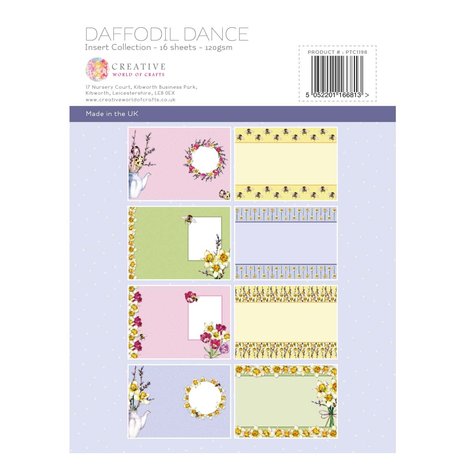 The Paper Tree Daffodil Dance A4 Insert Collection (PTC1198) (OUTLET) The Paper Tree Daffodil Dance A4 Insert Collection (PTC1198) (OUTLET)