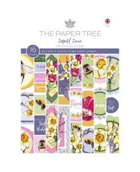 The Paper Tree Daffodil Dance A4 Die Cut Collection (PTC1196) (OUTLET)