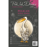 Pink Ink Designs Pelican A5 Clear Stamp (PI164) (OUTLET)