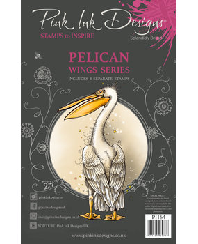 Pink Ink Designs Pelican A5 Clear Stamp (PI164) (OUTLET) Pink Ink Designs Pelican A5 Clear Stamp (PI164) (OUTLET)