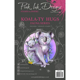 Pink Ink Designs Koala-ty Hugs A5 Clear Stamp (PI166) (OUTLET)
