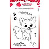 Woodware Fuzzie Friends Freddie Fox Clear Stamp (JGS803) (OUTLET)