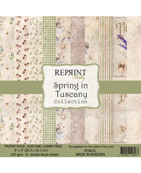 Reprint Spring in Tuscany 8x8 Inch Paper Pack (RPM030) (DISCONTINUED) Reprint Spring in Tuscany 8x8 Inch Paper Pack (RPM030) (DISCONTINUED)