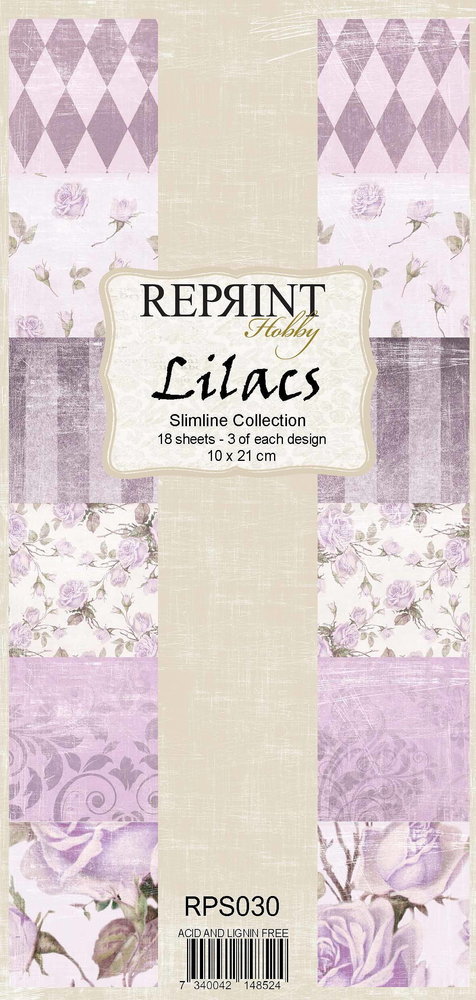 Reprint Lilacs Slimline Paper Pack (RPS030) (OUTLET)