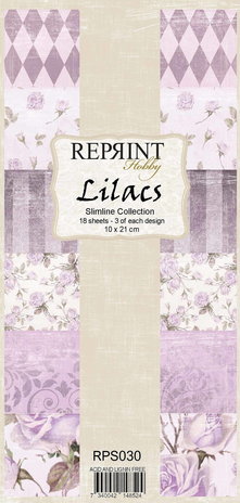 Reprint Lilacs Slimline Paper Pack (RPS030) (OUTLET)