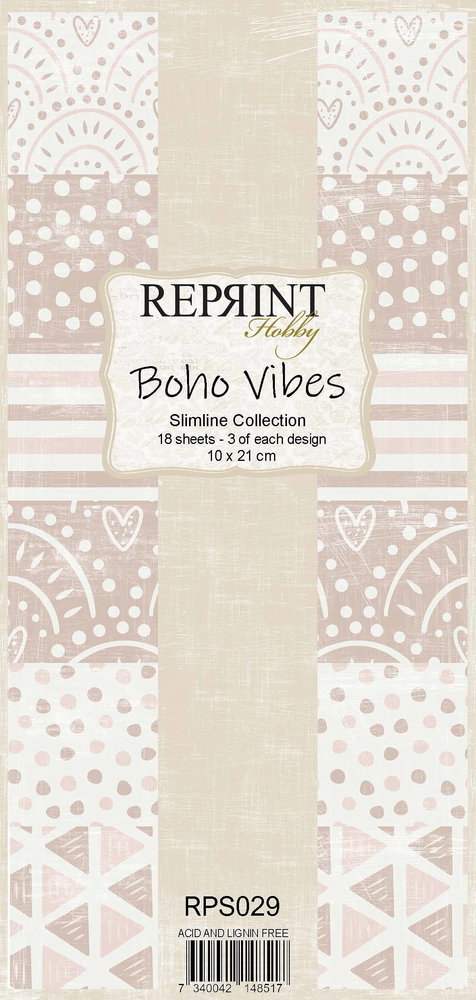 Reprint Boho Vibes Slimline Paper Pack (RPS029) (OUTLET) Reprint Boho Vibes Slimline Paper Pack (RPS029) (OUTLET)