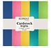 Cardstock Bright 12x12 Inch 5 Colors (CSP002) (OUTLET)