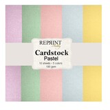 Reprint Cardstock Pastel 12x12 Inch 5 Colors (CSP001) (DISCONTINUED)