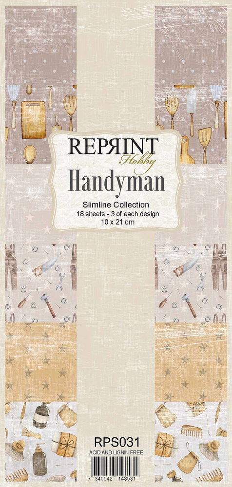 Reprint Handyman Slimline Paper Pack (RPS031) (OUTLET) Reprint Handyman Slimline Paper Pack (RPS031) (OUTLET)