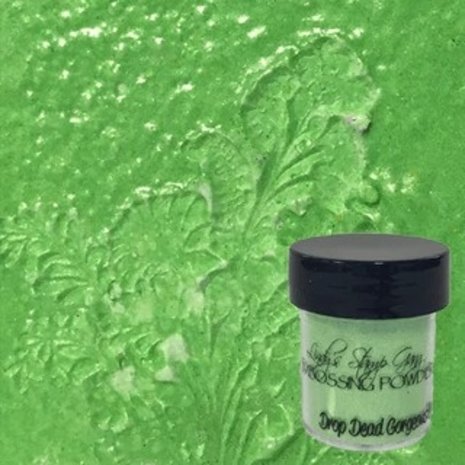 Lindy's Stamp Gang Drop Dead Gorgeous Green Embossing Powder (ep-092) (DISCONTINUED)