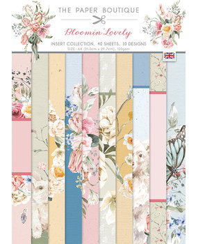The Paper Boutique Bloomin Lovely A4 Insert Collection (PB1767) (OUTLET)