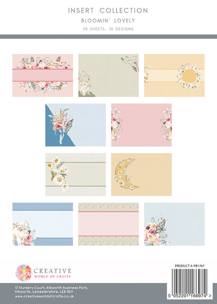The Paper Boutique Bloomin Lovely A4 Insert Collection (PB1767) (OUTLET)