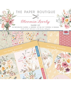 The Paper Boutique Bloomin Lovely 8x8 Inch Paper Kit (PB1765) (OUTLET)
