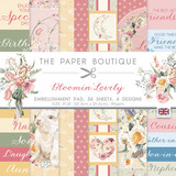 The Paper Boutique Bloomin Lovely 8x8 Inch Embellishment Pad (PB1768) (OUTLET)