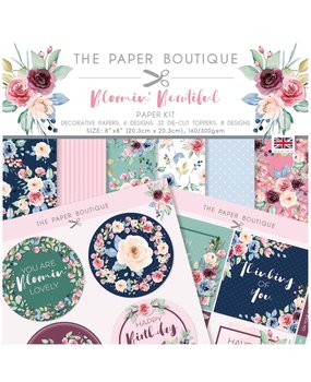 The Paper Boutique Bloomin Beautiful 8x8 Inch Paper Kit (PB1751) (OUTLET)