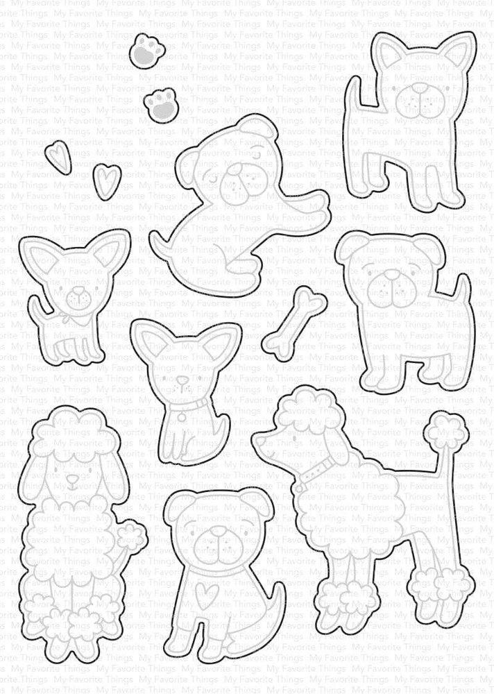 My Favorite Things Dog Squad Die-namics (MFT-2190) (OUTLET) My Favorite Things Dog Squad Die-namics (MFT-2190) (OUTLET)