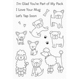 My Favorite Things Dog Squad Clear Stamps (CS-648) (OUTLET)