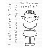 My Favorite Things I Need Some Me & You Time Clear Stamps (PI-333) (OUTLET)