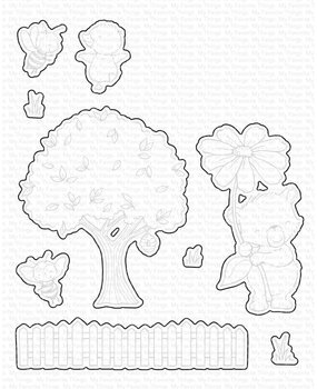 My Favorite Things Sunshine Friends Die-namics (MFT-2230) (OUTLET)