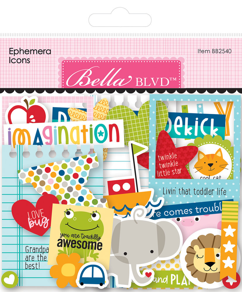 Bella BLVD Tiny Tots 2.0 Ephemera Icons (BB2540) (DISCONTINUED)