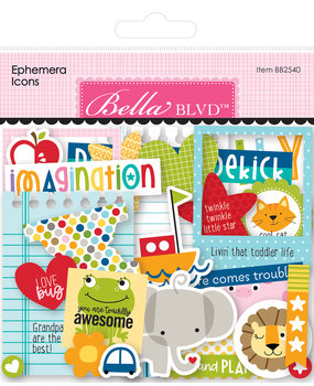 Bella BLVD Tiny Tots 2.0 Ephemera Icons (BB2540) (OUTLET)
