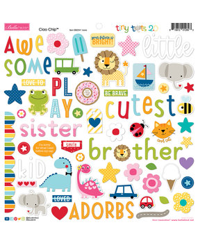 Bella BLVD Tiny Tots 2.0 Chipboard Icons (BB2541) (DISCONTINUED)