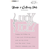Karin Joan You Sentiments Stamps & Dies (KJ-BBKJ-SCD27)  (OUTLET)
