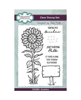 Creative Expressions Sam Poole Clear Stamp A6 Sunshine (CEC990) (OUTLET)