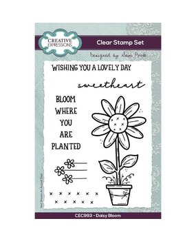 Creative Expressions Sam Poole Clear Stamp A6 Daisy Bloom (CEC993) (OUTLET) Creative Expressions Sam Poole Clear Stamp A6 Daisy Bloom (CEC993) (OUTLET)