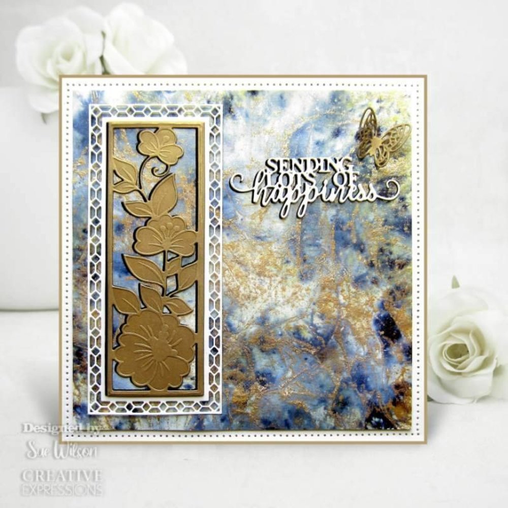 Creative Expressions Sue Wilson Craft Die Floral Panels Moonflower (CED2054) (OUTLET) Creative Expressions Sue Wilson Craft Die Floral Panels Moonflower (CED2054) (OUTLET)