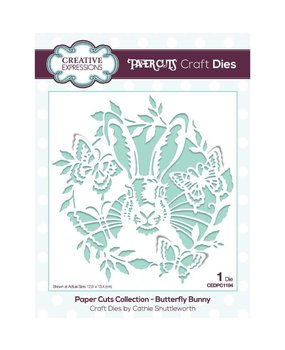Creative Expressions Paper Cuts Butterfly Bunny Craft Die (CEDPC1194) (OUTLET) Creative Expressions Paper Cuts Butterfly Bunny Craft Die (CEDPC1194) (OUTLET)