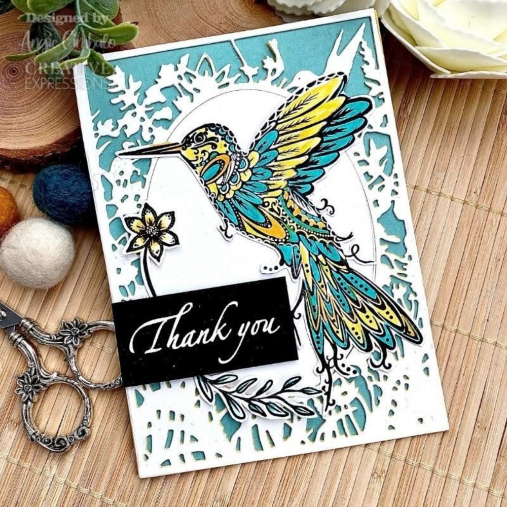 Creative Expressions Designer Boutique Doodle Hummingbird A6 Clear Stamps (UMSDB102) (OUTLET) Creative Expressions Designer Boutique Doodle Hummingbird A6 Clear Stamps (UMSDB102) (OUTLET)