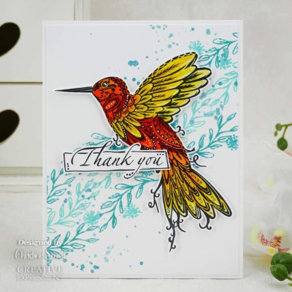 Creative Expressions Designer Boutique Doodle Hummingbird A6 Clear Stamps (UMSDB102) (OUTLET) Creative Expressions Designer Boutique Doodle Hummingbird A6 Clear Stamps (UMSDB102) (OUTLET)