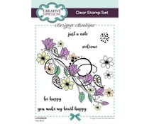 Creative Expressions Designer Boutique Hey Bud Clear Stamps (UMSDB108)