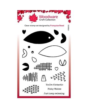 Woodware Build A Fish Clear Stamps (FRB001) (OUTLET) Woodware Build A Fish Clear Stamps (FRB001) (OUTLET)