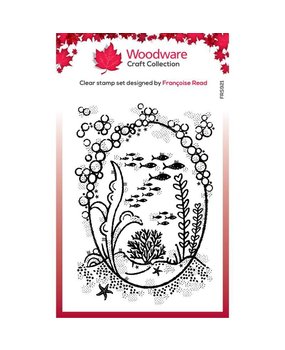 Woodware Underwater Oval Frame Clear Stamps (FRS921) (OUTLET) Woodware Underwater Oval Frame Clear Stamps (FRS921) (OUTLET)