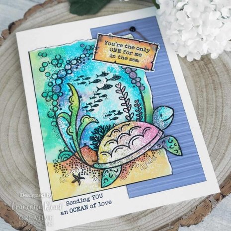Woodware Underwater Oval Frame Clear Stamps (FRS921) (OUTLET) Woodware Underwater Oval Frame Clear Stamps (FRS921) (OUTLET)