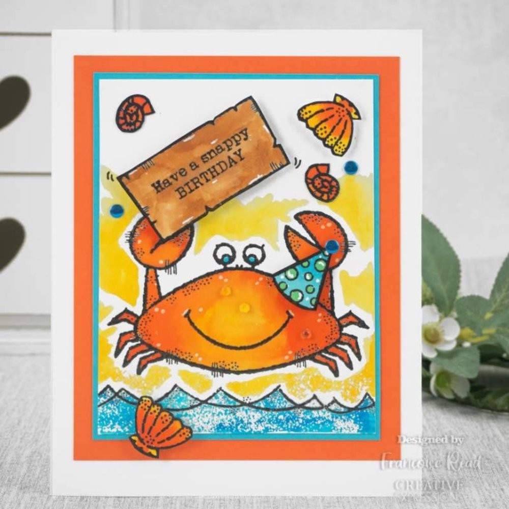 Woodware Mr Crab Clear Stamps (FRS924) (OUTLET) Woodware Mr Crab Clear Stamps (FRS924) (OUTLET)