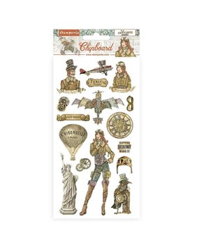 Stamperia Chipboard 15x30cm Sir Vagabond Aviator (DFLCB58) (DISCONTINUED)